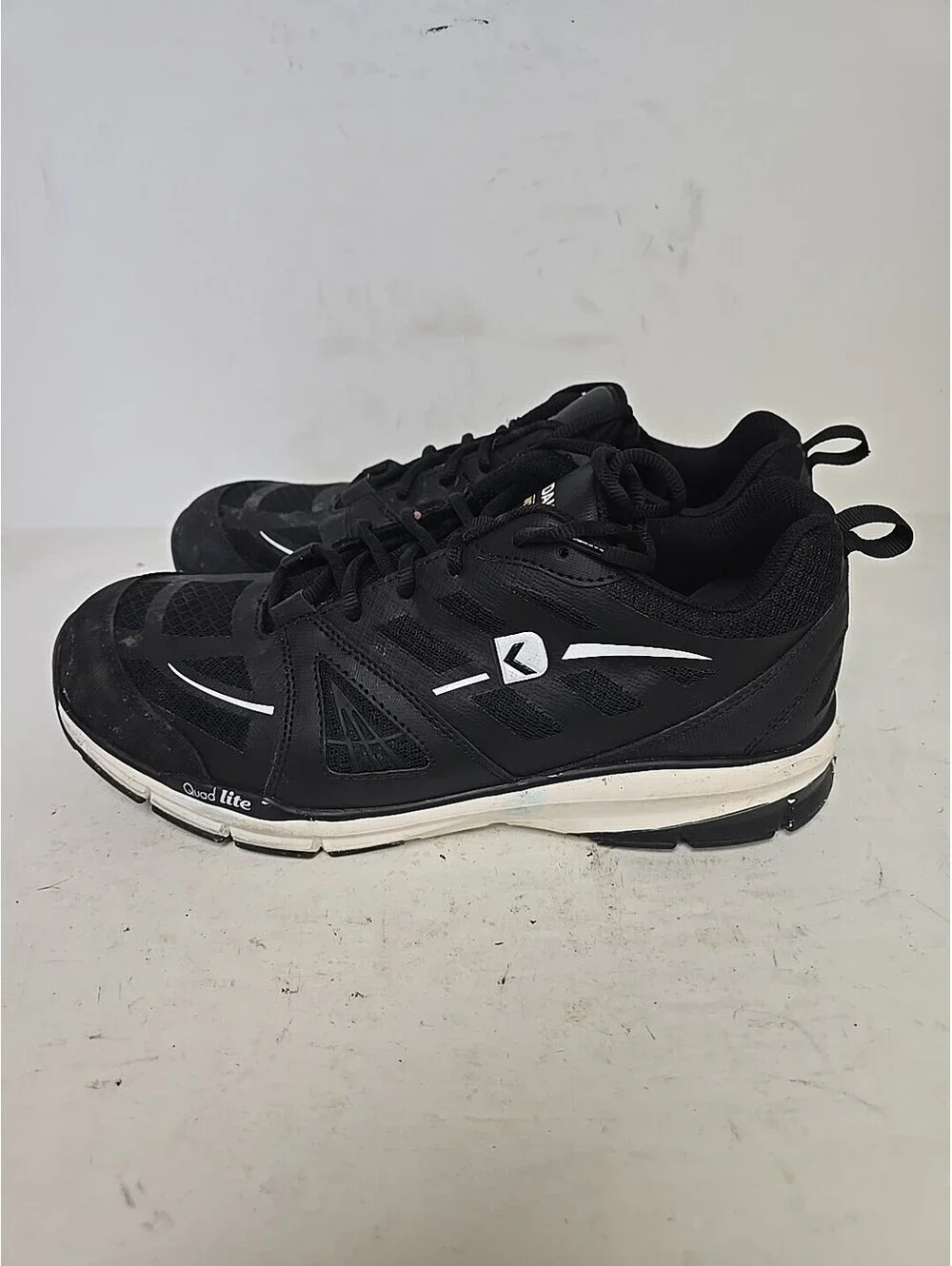 DAKOTA Men's 3603 Aluminum Toe Steel Plate Quad Lite Athletic Work Shoes 10M